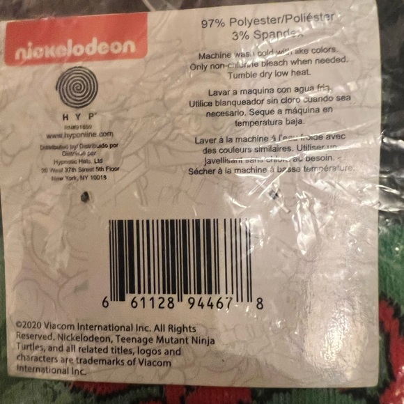 2 pairs of Teenage Mutant Ninja Turtle long socks! - Picture 2 of 4